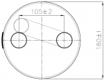 Отделитель жидкости Frigomec FAS-08S-25-ODS 35