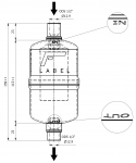 Масляный фильтр Frigomec FO-65*113-ODS1/2