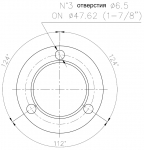 Адаптер Тип 04 Frigomec 3/4  NPT