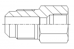 Переходник SAE / SAE Castel 7150/32 ― ventilmarket.com