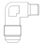 Отвод SAE / NPT Castel 7230/21
