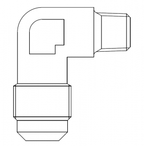 Отвод SAE / NPT Castel 7230/54 ― ventilmarket.com