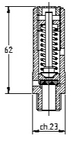 D 10/S Gost Клапан сброса давления NPT 1/2" 28 бар ― ventilmarket.com